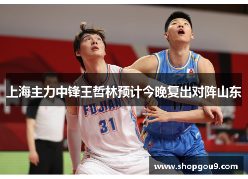 上海主力中锋王哲林预计今晚复出对阵山东